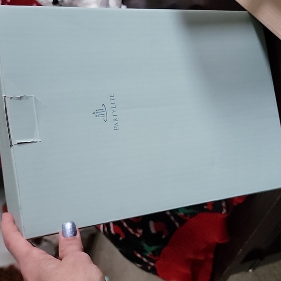 Partylite Linen Pillar holders - Picture 4 of 4